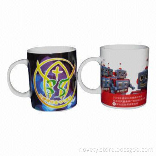 Ceramic Coffee Mug, Measures 80 x 95mm, with Very Large Space for Logo Printing